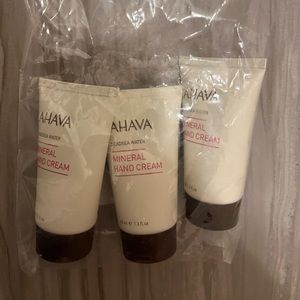 Ahava mineral hand cream lot of 3